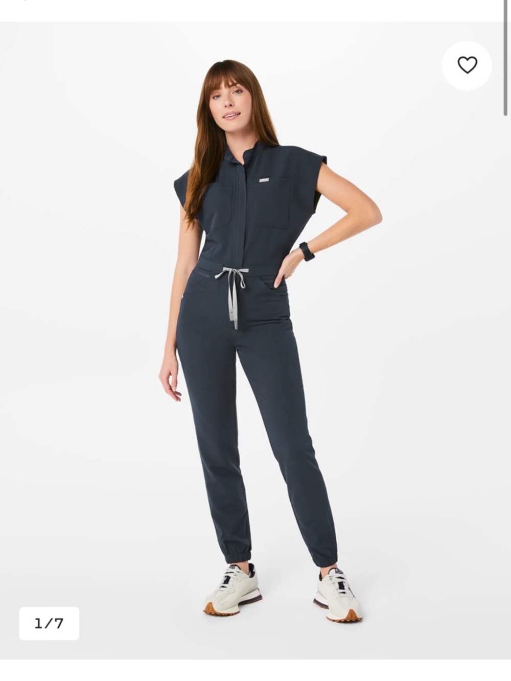 Figs Rafaela Women's Jumpsuit in Dark Harbor